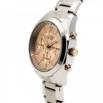 Caravelle Women's Blush Collection Chronograph Stainless Steel Watch