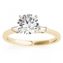 Tapered Baguette 3-Stone Diamond Bridal Set 14k Yellow Gold (0.30ct)