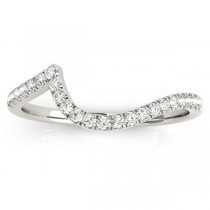 Lab Grown Diamond Halo Swirl Bridal Engagement Ring Set Platinum 0.43ct
