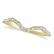 Twisted Heart Diamond Engagement Ring Bridal Set 14k Yellow Gold (1.57ct)