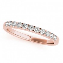 Floral Halo Round Diamond Bridal Set 14k Rose Gold (2.12ct)