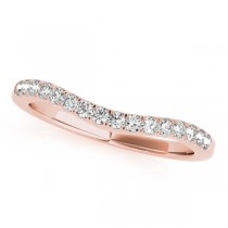 Diamond Accented Halo Bridal Set in 14k Rose Gold (2.30ct)