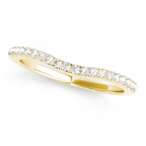 Semi Eternity Diamond Bridal Set 14k Yellow Gold (0.75ct)