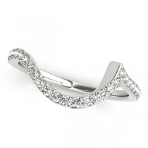 Diamond Double Halo Engagement Ring & Wedding Band 18k White Gold 1.13ct