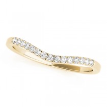 Diamond Accented Bridal Set Setting 14k Yellow Gold (0.20ct)