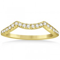 Diamond Engagement Ring & Wedding Band Bridal Set 14k Y. Gold 0.70ct