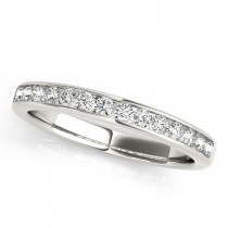 Diamond Halo Engagement Ring Setting Bridal Set 14k W. Gold 0.63ct
