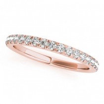 Round Diamond Halo Bridal Ring Set 18k Rose Gold (1.57ct)