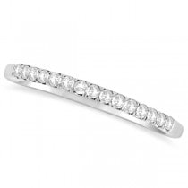 Split Shank & Infinity Engagement Ring Bridal Set 14k White Gold (0.25ct)