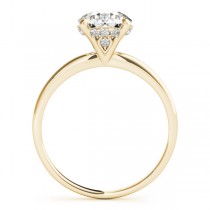 Diamond Solitaire Engagement Ring 14k Yellow Gold (1.07ct)