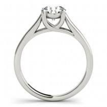 Diamond Solitaire Engagement Ring 14k White Gold (1.00ct)