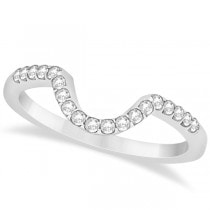 Oval Diamond Halo Semi Eternity Bridal Set in 14k White Gold (0.88ct)