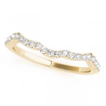 Diamond Infinity Halo Engagement Ring & Band 14k Yellow Gold (0.73ct)
