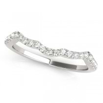 Diamond Infinity Halo Engagement Ring & Band Platinum (0.73ct)