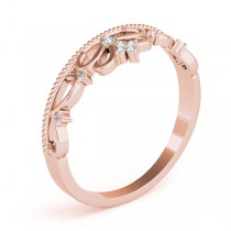 Diamond Accented Tiara Ring in 14k Rose Gold (0.07ct)