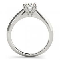 Diamond Solitaire 8 Prong Engagement Ring 14k White Gold (1.00ct)