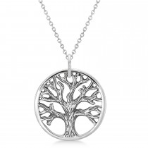 Tree of Life Pendant Necklace 925 Sterling Silver