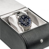 Allurez Men's Stainless Steel Classic Chronograph Wrist Watch Swiss