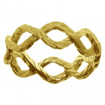 Buccellati Ring Band in 18k Yellow Gold