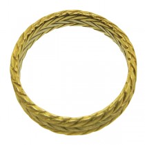 Buccellati Ring Band in 18k Two-Tone Gold