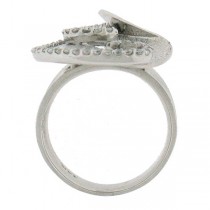 0.62ct 14k White Gold Diamond Fashion Ring