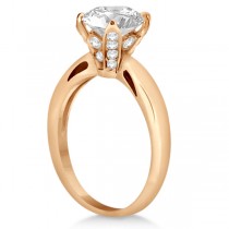 Classic Solitaire Diamond Engagement Ring 18k Rose Gold (0.26ct)