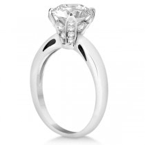 Classic Solitaire Round Diamond Engagement Ring Platinum (0.26ct)