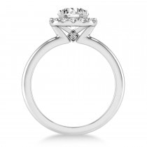 Diamond Cathedral Engagement Ring Platinum (0.29ct)
