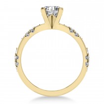 Diamond Prong Engagement Ring 14k Yellow Gold (0.32ct)