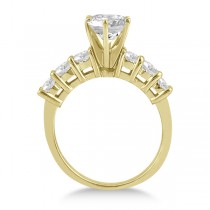Seven-Stone Diamond Engagement Ring in 14k Yellow Gold (0.30 ctw)