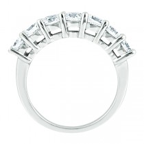 Semi-Eternity Diamond Wedding Band in 14k White Gold (0.35 ctw)