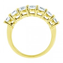 Semi-Eternity Diamond Wedding Band in 14k Yellow Gold (0.35 ctw)