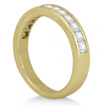 Princess Diamond Engagement Ring & Bridal Set 18k Yellow Gold (1.10ct)