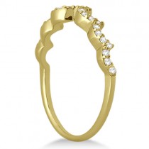 Heart Shape Diamond Engagement & Wedding Ring 18k Yellow Gold (0.50ct)