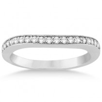 Heart Diamond Butterfly Design Bridal Ring Set 14k White Gold (0.96ct)