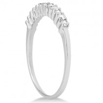 Petite Diamond Bridal Ring Set 18k White Gold (0.35ct)