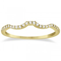 Pear Shaped Diamond Engagment Ring & Band 18k Yellow Gold (0.46ct)