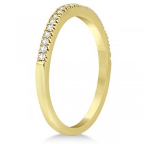 Angels Halo Diamond Engagement Ring & Wedding Band 14k Yellow Gold