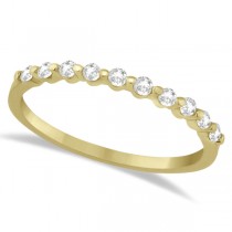 Halo Diamond Engagement Ring & Wedding Band 18K Yellow Gold (0.56ct)