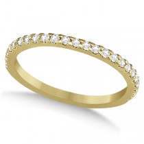 Diamond Halo Three Stone Ring & Band Bridal Set 14K Yellow Gold (0.85ct)