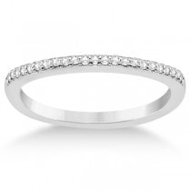 Cathedral Split Shank Diamond Ring and Band Set Platinum (0.35ct)