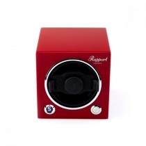 Rapport London Evocube Electric Single Watch Winder Crimson Red