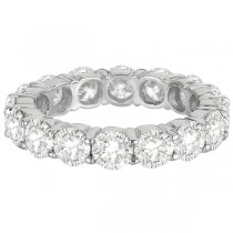 Diamond Eternity Ring Wedding Band 18k White Gold (5.00ct)