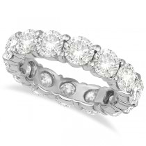 Diamond Eternity Ring Wedding Band 18k White Gold (6.00ct)