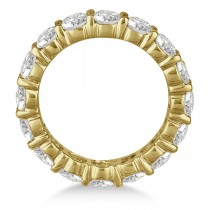 Diamond Eternity Ring Wedding Band 18k Yellow Gold (4.00ct)