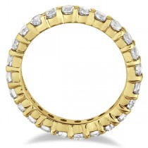 Diamond Eternity Ring Wedding Band in 14k Yellow Gold (2.00ct)