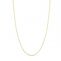 Box Chain Necklace With Lobster Lock 14k Yellow Gold