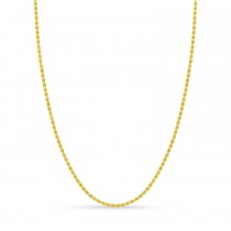 Valentino Chain Necklace 14k Yellow Gold