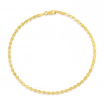 Valentino Chain Necklace 14k Yellow Gold