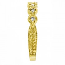 Diamond Stackable Ring Band in 14k Yellow Gold (0.20 ctw)
